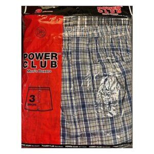 NEW Power Club pack of 3 Boxer Shorts